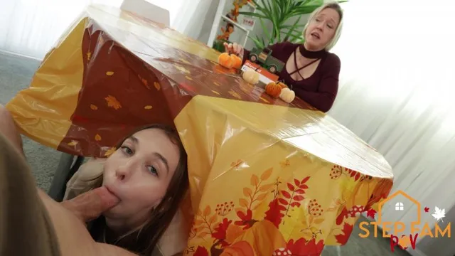 Little Step Sis Is Thankful For My Dick