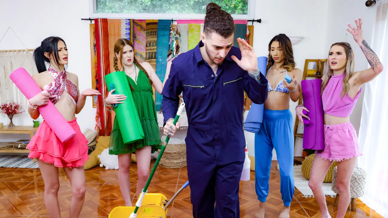 Squirting Workshop: Last One to Squirt Has to Fuck the Janitor